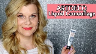 ARTDECO Liquid Camouflage Foundation First Impressions amp Wear Test  Makeup Your Mind [upl. by Trometer]