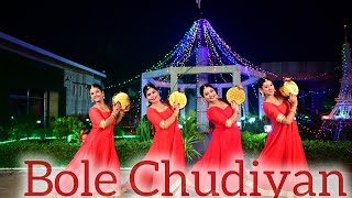 Bole Chudiyan Bole Kangana  Dance Cover Video  NACH MANZIL [upl. by Aizirk]