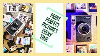 FujiFilm Instax Mini EVO How To Print Perfect Photos from the camera [upl. by Belshin]