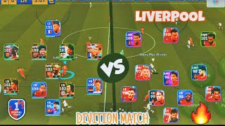 DIVISION MATCH☠️LEVERPOOL FULL SQUAD 🆚 BANGLADESH TOP ONE🏆efootball pes pes2025mobile reachvideo [upl. by Ahtiuqal843]