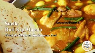 🍷🍴 Snelle Roti Kip Masala 1 [upl. by Zales]