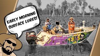 Fishing Corroboree Billabong with Surface Lures [upl. by Tupler]