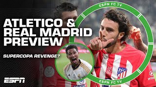 REVENGE for Supercopa 👀 PREVIEW for Atletico Madrid vs Real Madrid in Copa del Rey  ESPN FC [upl. by Ylime]