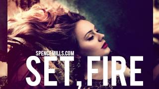 Set Fire  Adele Sampled Piano Hip Hop Beat With Hook  No Tags Free Download [upl. by Nnaira]