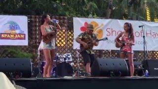 Honoka amp Azita Waikiki Spam Jam 2015 04 Tokada [upl. by Atidnan]