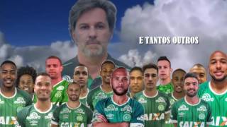 Homenagem  Tributo à Chapecoense  LUTO FORÇACHAPE [upl. by Aderfla]