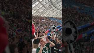 Celebration after Mexicos goal  World Cup 2018  Germany vs Mexico [upl. by Doownil]