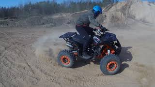 ATV 125CC Test drive [upl. by Hough484]