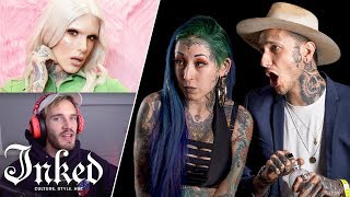 Tattoo Artists React to YouTubers Tattoos  Tattoo Artists Answer [upl. by Cardwell948]