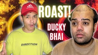 Roasted Ducky bhai  Roast Pakistani YouTuber  Daily vloggerDuckyBhai [upl. by Lerud]