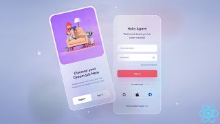 📱Minimal Login Screen UI • React Native Tutorial  React Natie Login Screen [upl. by Sirret]