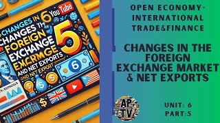 💸AP MacroEconomics Unit 65 Changes in the Foreign Exchange Market and Net Exports💸 [upl. by Annekim]