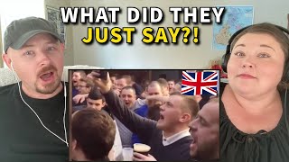 Americans React to Funniest Football Chants in England [upl. by Erinn727]