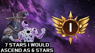 Champions I Would ASCEND As 6 Stars Despite Them Being 7 Stars  Mcoc [upl. by Yessak]