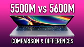 AMD 8GB 5500M GDDR6 vs 5600M HBM2  Worth The Upgrade [upl. by Eirovi]