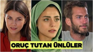 İşte Oruç Tutan Ünlü İsimler 2024 [upl. by Hartill672]