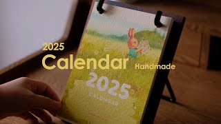 We have made the 2025 calendar with the paintings we have drawn this year [upl. by Nidroj]