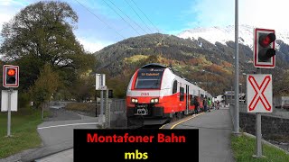 🏔️Montafoner Bahn mbs in Tschagguns mit RH4748 Desiro amp RH4024 Talent1 [upl. by Epps657]