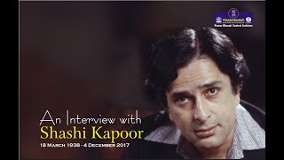 Interview with Shashi Kapoor  Cinema  Archives [upl. by Bernete179]