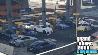 GTA 5 ONLINE CAR MEET PS5 ANYONE CAN JOIN [upl. by Gates]