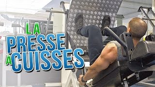 La PRESSE à CUISSES  MUSCULATION bas du corps [upl. by Agnizn208]