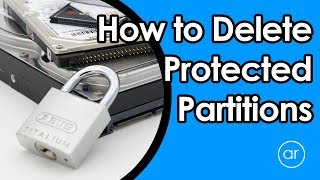 How to Delete the Undeletable using Diskpart Disk Partition in Windows 10 [upl. by Tyre222]