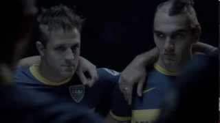 Boca Juniors quotBaptismquot  Players Shave Hair [upl. by Lhary]