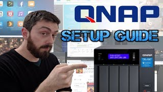 QNAP NAS Guide Part 1  Setup RAID Volumes IP and Shared Folders [upl. by Anaeda]