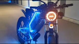 COSWHEELT26 Customer Modification Light Show [upl. by Neerod978]