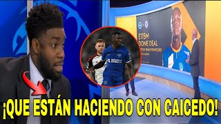 Prensa Internacional quotMOISES CAICEDO está OPACADO en el CHELSEAquot 🔵😱 [upl. by Atsirhcal385]