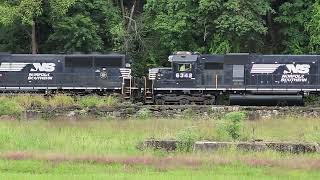 NS H65 Going into Philipsburg Yard NJ [upl. by Ociredef]