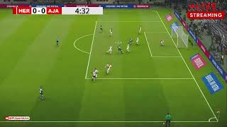 Heracles Almelo vs Ajax  Eredivisie 2024  eFOOTBALL PES21 Gameplay PLSL 725 [upl. by Conley]