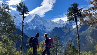 Manaslu Circuit Trek A Journey Through Himalayan Beauty [upl. by Naples]