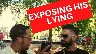 Caught Lying About Ibn Taymiyyah Rah Shamsi VS Shia  Speakers Corner [upl. by Wurster471]