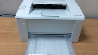 HP LaserJet Pro M102a Printer Unboxing [upl. by Grata]