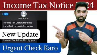 Income Tax Notice reply for high value transactions on compliance portal  ITR filing 202324 [upl. by Shermy272]