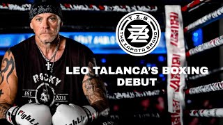 LEO TALANCA GETS DRAW IN BOXING DEBUT AT 53 YEARS OLD [upl. by Ytsur60]