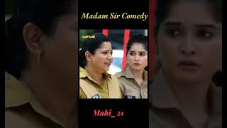 Madam Sir Comedy video please support me 🙏 madamsir comedyvideo trendingshorts [upl. by Adiuqal]