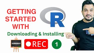 Getting started with R  downloading and installing R and R Studio [upl. by Kenon146]