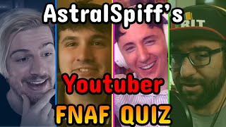 The ULTIMATE FNAF Youtuber QUIZ ALL GAMES [upl. by Einobe517]