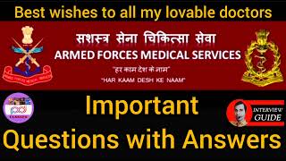 AMC interview questions  This Doctor has also got selected in Amc  Army Doctor Interview [upl. by Aronoff]