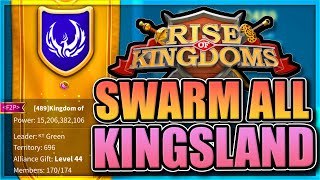 2489 Doesnt Rally just swarm everything vs 1818 in Rise of Kingdoms [upl. by England]