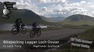 Bikepacking Laggan Loch Ossian to Loch Treig via Corrour 2019 [upl. by Aicelav]