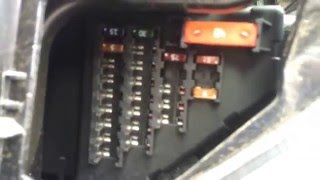 2003 Saab 93 Fuse Box Location [upl. by Annaillil33]