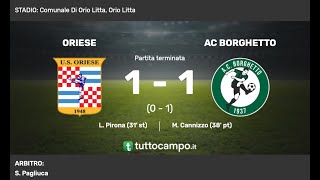 ORIESE  BORGHETTO 11 [upl. by Phene953]