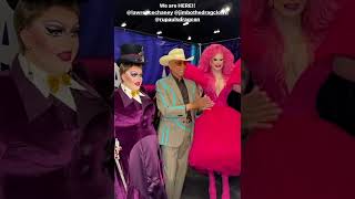 Lawrence Chaney Has Jimbo amp Rupaul Visit Her At Her Drag Con LA 2024 Booth [upl. by Snehpets]