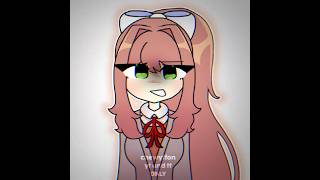 Just Monika  Doki doki literature club animation ddlc dokidokiliteratureclub ddlcmonika [upl. by Ortrude]