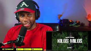 Black Sherif  Kilos Milos Official Visualizer  DTB Reaction Video [upl. by Dub]