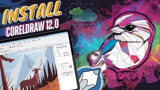 Cài đặt CorelDRAW 12  Install CorelDRAW 12  Windows 11 [upl. by Pedersen]