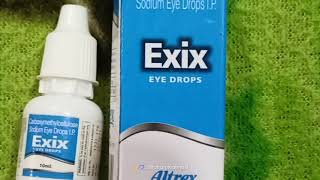 Carboxymethylcellulose Sodium Eye Drops IPExix Eye Drops [upl. by Pasol]